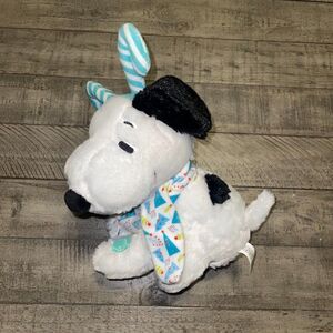 New Peanuts “Silly and Wild” Snoopy Animated Musical Plush Candy Cane Headband